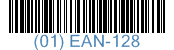 UCC/EAN-128 barcode