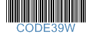 Code 39 barcode